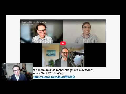NASA budget update